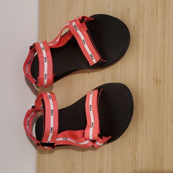 PINK velcro sandals - Picture 2 of 5